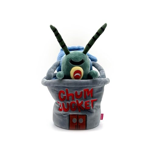 Youtooz - Spongebob Schwammkopf: Plankton Chum Eimer Plüsch (22,9 cm) von Youtooz