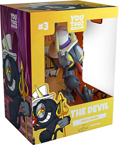 Youtooz The Devil Vinyl-Figur The Devil from The Cuphead Show, 11,7 cm Edition von Youtooz Cuphead Collection von Youtooz