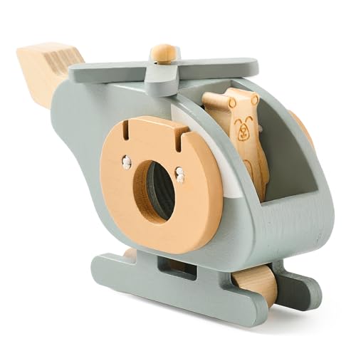 Youuys Montessori Holzspielzeug Hubschrauber, Baby Interesse Kultivierung Konzentration Enhancement Spielzeug Youuys Montessori Holzspielzeug Hubschrauber, Baby Interesse Kultivierung Konzentration Enhancement Spielzeug von Youuys