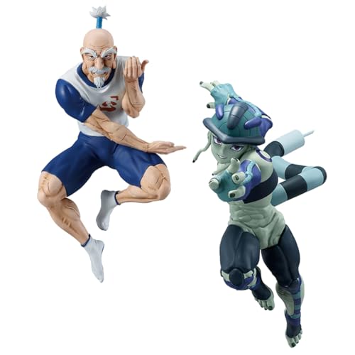 Youxy Aizakku Netero Figur Kampfpose King Meruem Figur Anime Actionfigur, PVC Modell Dekorationen Sammlerstücke Geschenk für Fans von Youxy