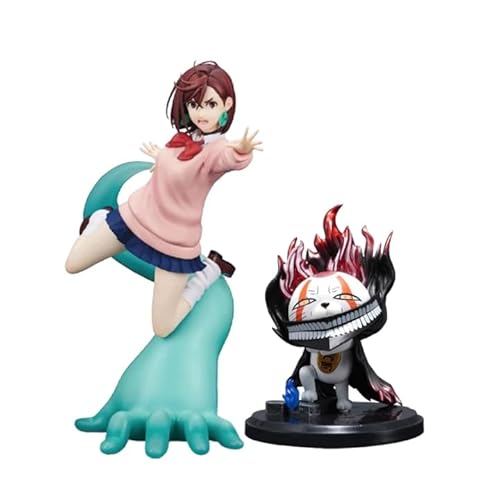 Youxy Anime Figuren Ayase Momo und Okarun Figur Turbo Granny Action Figure PVC Battle Modell Statue Sammlungen Geschenke Desktop Dekoration von Youxy