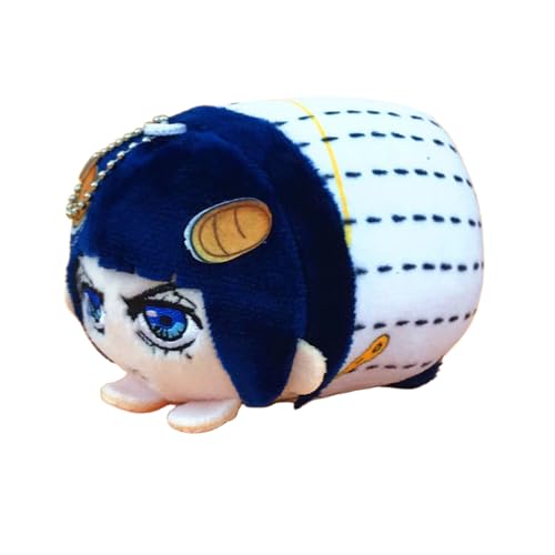 Youxy Anime JJBA Bruno Bucciarati Schlüsselanhänger Plüsch Süße Anime Backpack-Anhänger Bruno Bucciarati Soft Stuffed Figur Heimdekoration 10cm Youxy Anime JJBA Bruno Bucciarati Schlüsselanhänger Plüsch Süße Anime Backpack-Anhänger Bruno Bucciarati Soft Stuffed Figur Heimdekoration 10cm von Youxy