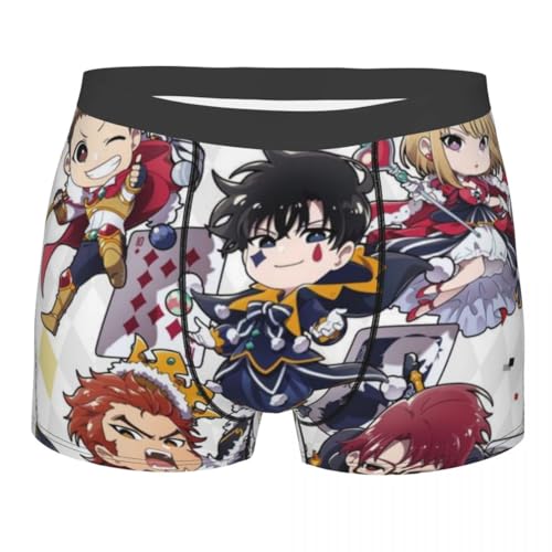 Youxy Anime Personalisierte Boxershorts für Herren Sung Jin Woo Bedruckte Briefs, Unterwäsche Boxershorts Unterhosen Weihnachts Geschenke von Youxy