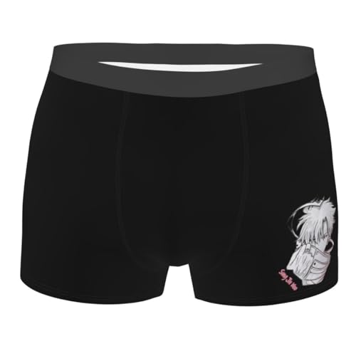 Youxy Anime Personalisierte Boxershorts für Herren Sung Jin Woo Bedruckte Briefs, Unterwäsche Boxershorts Unterhosen Weihnachts Geschenke von Youxy