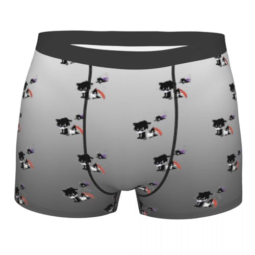 Youxy Anime Personalisierte Boxershorts für Herren Sung Jin Woo Bedruckte Briefs, Unterwäsche Boxershorts Unterhosen Weihnachts Geschenke von Youxy