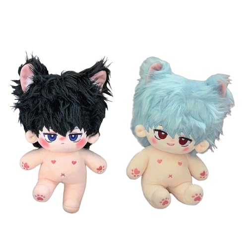 Youxy Anime Plüsch Anhänger 2PCS Hijikata Toushirou/Sakata Gintoki Soft Figur Anime Mini Kissen 20cm Cute Soft Stuffed Figur Backpack-Anhänger von Youxy