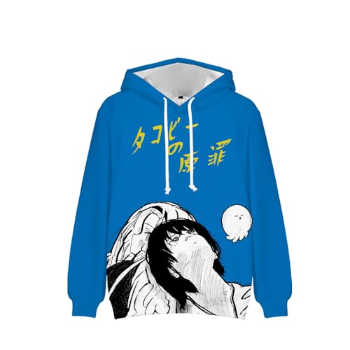 Youxy Marina Kirarazaka/Takopii Kapuzenpullover Anime Hoodie 3D-bedruckter Langarm Sweatshirt Jugendliche Fashion Freizeit Streetwear von Youxy