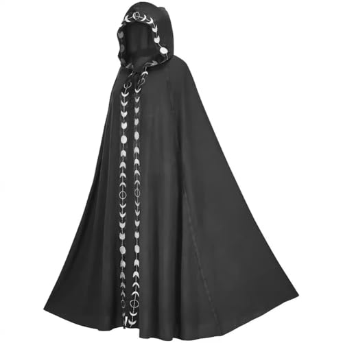 Youxy Mittelalter Umhang mit Kapuze Cosplay Arabischer Umhang Renaissance Fünf Farben Halloween Cosplay Outfit Karneval Kostüm Cape für Herren Damen Youxy Mittelalter Umhang mit Kapuze Cosplay Arabischer Umhang Renaissance Fünf Farben Halloween Cosplay Outfit Karneval Kostüm Cape für Herren Damen von Youxy