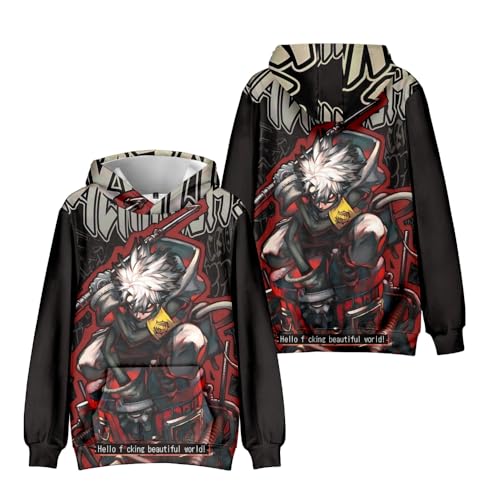 Youxy Rudo Surebrec Kapuzenpullover Anime 3D-bedruckter Langarm Hoodie Sweatshirt Jugendliche Fashion Freizeit Streetwear von Youxy