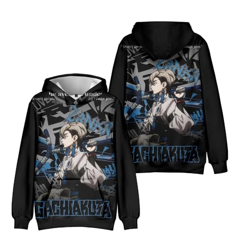 Youxy Rudo Surebrec Kapuzenpullover Anime 3D-bedruckter Langarm Hoodie Sweatshirt Jugendliche Fashion Freizeit Streetwear von Youxy