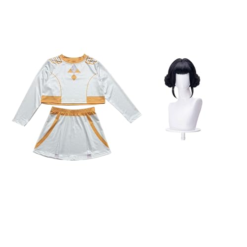 Youxy Rumi/Mira/Zoey Cosplay Kostüm Weißes Anime Outfit Mädchen, Comic-Con Rollenspiel-Outfits, Halloween Party Komplettes Set Kostüm für Mädchen-Popsängerinnen Youxy Rumi/Mira/Zoey Cosplay Kostüm Weißes Anime Outfit Mädchen, Comic-Con Rollenspiel-Outfits, Halloween Party Komplettes Set Kostüm für Mädchen-Popsängerinnen von Youxy