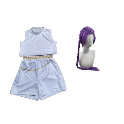 Youxy Rumi/Mira/Zoey Cosplay Kostüm Weißes Anime Outfit Mädchen, Comic-Con Rollenspiel-Outfits, Halloween Party Komplettes Set Kostüm für Mädchen-Popsängerinnen Youxy Rumi/Mira/Zoey Cosplay Kostüm Weißes Anime Outfit Mädchen, Comic-Con Rollenspiel-Outfits, Halloween Party Komplettes Set Kostüm für Mädchen-Popsängerinnen von Youxy