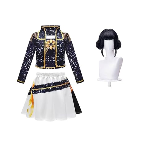 Youxy Rumi Cosplay Kostüm Anime Uniform Mädchen Mira/Zoey Komplettes Set Kostüm, Anime-Merch Party Halloween-Kostüm für Mädchen-Popsängerinnen von Youxy