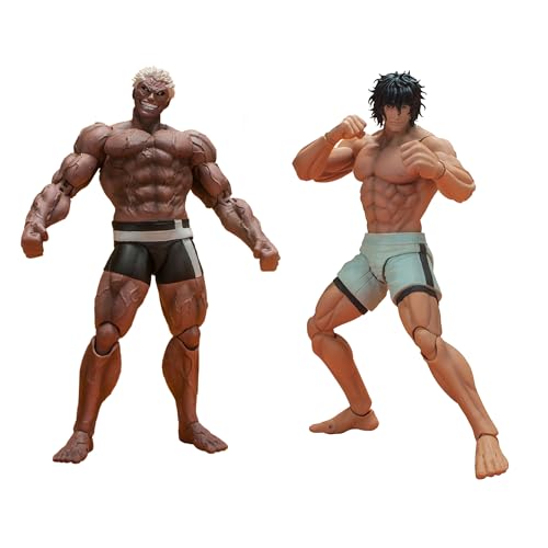 Youxy Tokita Ohma Figur 2PCS Anime Beweglich Figur, Austauschbares Zubehör Kure Raian Action Figur Statue Sammelbar Kreative Geschenke 18CM von Youxy