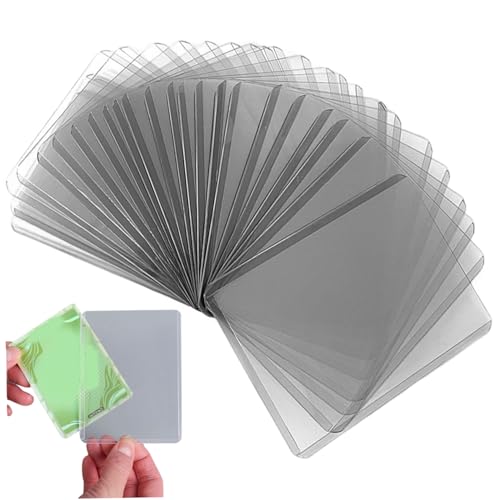 Kartenärmele, 160pcs Kartenschutzhülsen 4x3 wasserdicht von Yoyakie