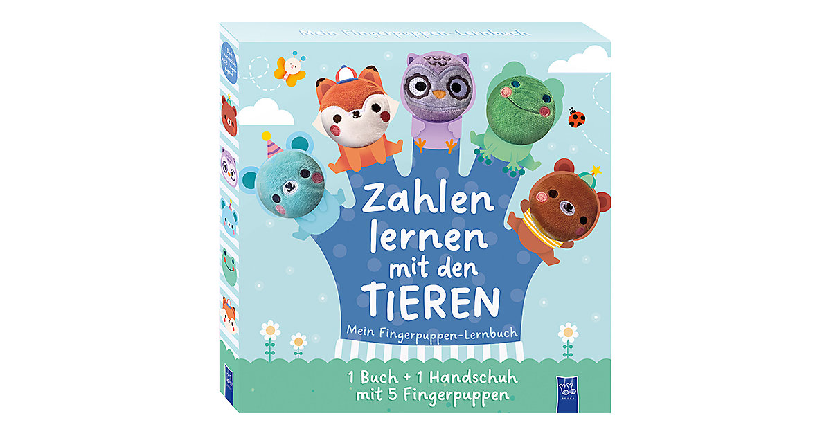 Buch - Mein Fingerpuppen-Lernbuch - Zahlen lernen mit den Tieren Buch - Mein Fingerpuppen-Lernbuch - Zahlen lernen mit den Tieren von Yoyo Books