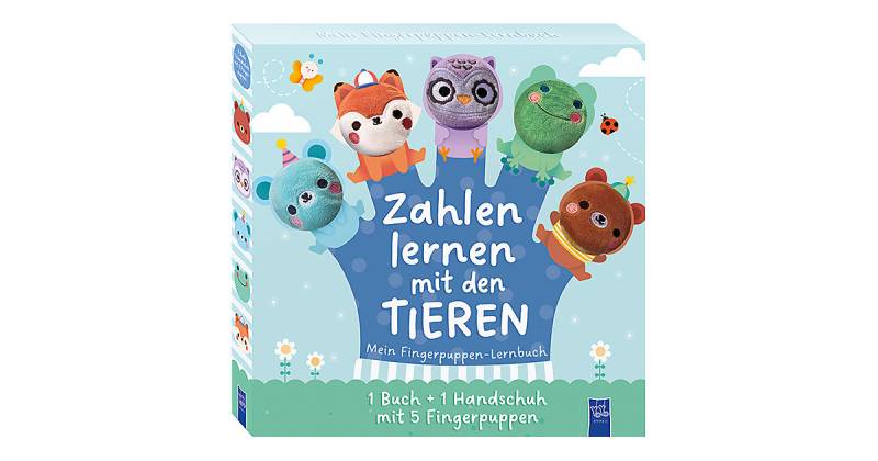 Buch - Mein Fingerpuppen-Lernbuch - Zahlen lernen mit den Tieren von Yoyo Books