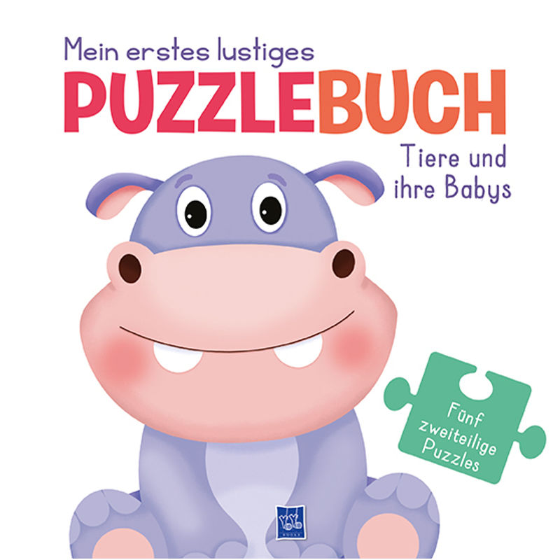 Mein erstes lustiges Puzzlebuch - Tiere und ihre Babys von Yoyo Books