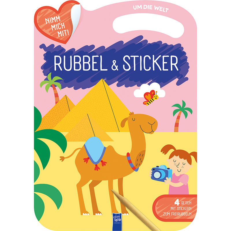 Rubbel & Sticker - Um die Welt von Yoyo Books