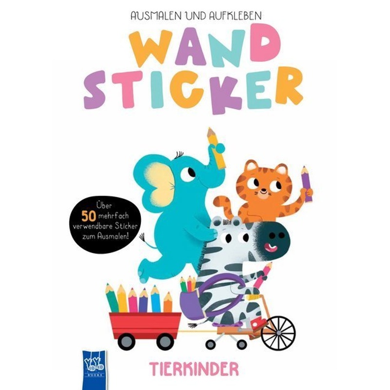 Wandsticker - Tierkinder von Yoyo Books