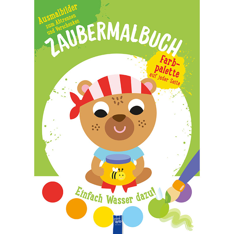 Zaubermalbuch / Zaubermalbuch - Bär (grün) von Yoyo Books
