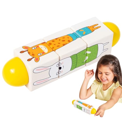 Yplkm Bausteine für, Bausteine - Bildungsbau Block Rotierende Puzzle | Lustiges Vorschulklassenzimmer Bildungsspielzeug für Kindermädchen Kinder Kinder Yplkm Bausteine für, Bausteine - Bildungsbau Block Rotierende Puzzle | Lustiges Vorschulklassenzimmer Bildungsspielzeug für Kindermädchen Kinder Kinder von Yplkm
