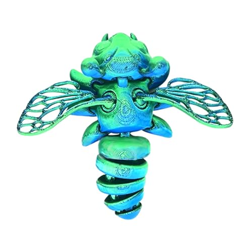 Yplkm Biene Zappeln Spielzeug, Tiermodellspielzeug | Joint Movable Funny Animal Toy - Weihnachtsstrumpf -Strümpfe, Sammlermodell für Zuhause, Kindergarten, Kindergarten von Yplkm