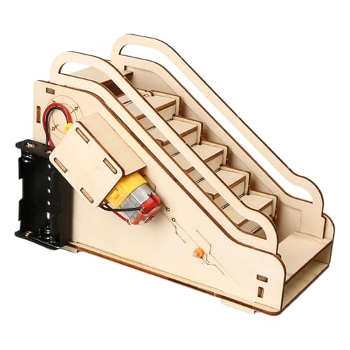 Yplkm Elektrische Rolltreppenwissenschaftsspielzeug, gebäude -Rolltreppenkit - Handwerksmodell Rolltreppenspielzeug | STEM Smooth Hand Made Construction Kit Home Decor für Teenager Mädchen von Yplkm