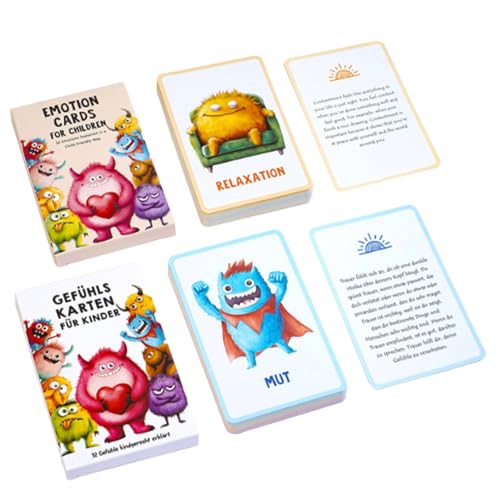 Yplkm Emotionen Karten Für Kinder | Realistische Gefühle Lernkarten Mit Bildern Für Kleinkinder - Kompakte Lernkarten Zur Früherziehung Für Mädchen Kinder Yplkm Emotionen Karten Für Kinder | Realistische Gefühle Lernkarten Mit Bildern Für Kleinkinder - Kompakte Lernkarten Zur Früherziehung Für Mädchen Kinder von Yplkm
