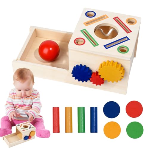 Yplkm Feinmotorische Fähigkeiten sensorisches Spielzeug, hölzerne sensorische Matching -Spiele - Kinderform Sorting Coin Box - Vorschullernspielzeug mit glatten Kanten für Ostern, Kindertag, Yplkm Feinmotorische Fähigkeiten sensorisches Spielzeug, hölzerne sensorische Matching -Spiele - Kinderform Sorting Coin Box - Vorschullernspielzeug mit glatten Kanten für Ostern, Kindertag, von Yplkm
