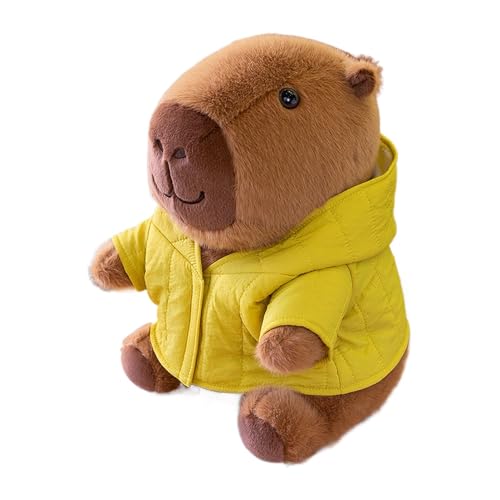 Yplkm Gefüllte Capybara, Capybara Plüsch - Niedliche gefüllte Capybara-Raumdekoration - Capybara-Stofftier, gefülltes Capybara-Plüschtier, gefülltes Capybara-Wurfkissen für Mädchen und 9,8 Zoll Yplkm Gefüllte Capybara, Capybara Plüsch - Niedliche gefüllte Capybara-Raumdekoration - Capybara-Stofftier, gefülltes Capybara-Plüschtier, gefülltes Capybara-Wurfkissen für Mädchen und 9,8 Zoll von Yplkm