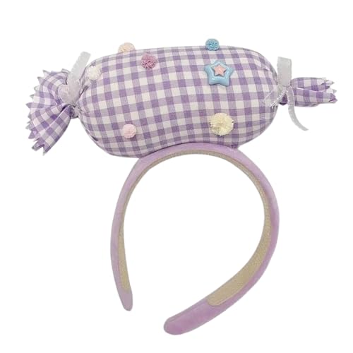 Yplkm Haarband Für Damen | 3D Süßigkeiten Kopfschmuck Kostüm Zubehör,Bequemes Festliches Haarband Für Kostüm Outfit Geburtstag Halloween Weihnachten Party Mode Freundetreffen Yplkm Haarband Für Damen | 3D Süßigkeiten Kopfschmuck Kostüm Zubehör,Bequemes Festliches Haarband Für Kostüm Outfit Geburtstag Halloween Weihnachten Party Mode Freundetreffen von Yplkm