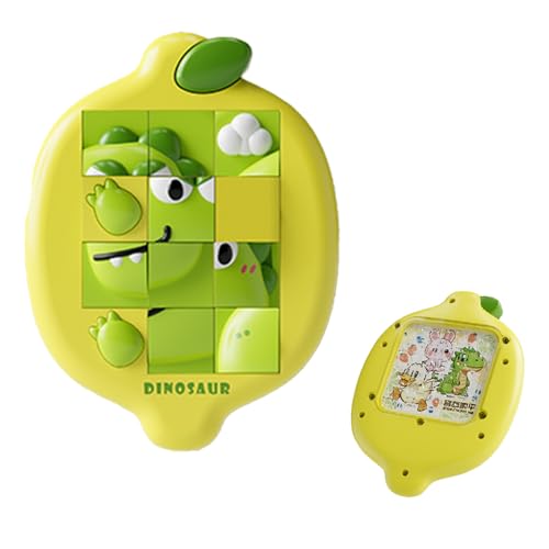 Yplkm Slide Puzzle Game, Animal Dia Puzzle,Dinosauriermuster Intelligenz Stamm | Ferienschulenzubehör für die Hand-Auge-Koordination von Problemlösungen Yplkm Slide Puzzle Game, Animal Dia Puzzle,Dinosauriermuster Intelligenz Stamm | Ferienschulenzubehör für die Hand-Auge-Koordination von Problemlösungen von Yplkm