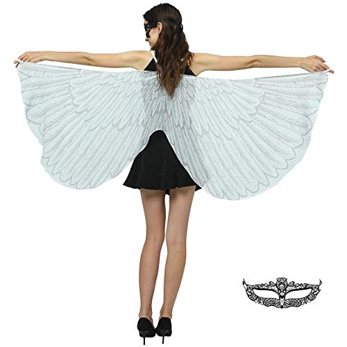 Ypser Halloween Party Flügel Schal für Frauen Fee Damen Kostüm Umhang Ypser Halloween Party Flügel Schal für Frauen Fee Damen Kostüm Umhang von Ypser