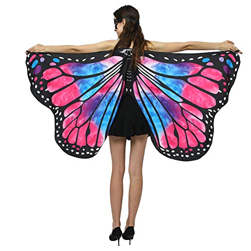 Ypser Halloween Party Flügel Schal für Frauen Fee Damen Kostüm Umhang Ypser Halloween Party Flügel Schal für Frauen Fee Damen Kostüm Umhang von Ypser