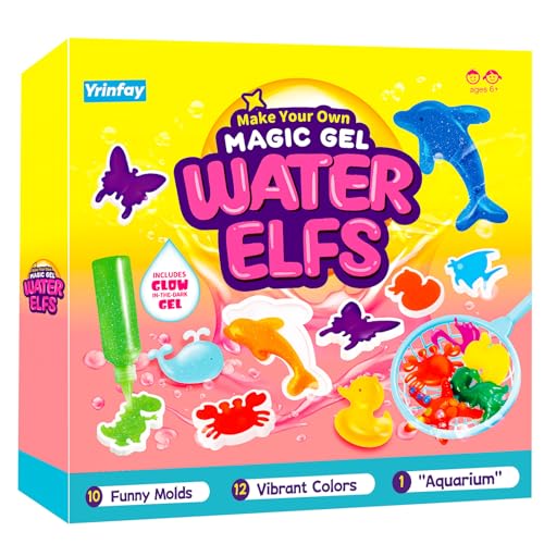 Yrinfay Magic Water Elf Bastelset für Mädchen 6 7 8 Jahre, Geschenk zum Basteln für Kinder Mädchen Geschenkideen ab 9 10 11 12 mit Aqua Gelz DIY-Projekten, Kreativset & Lernspielzeug für Geburtstag Yrinfay Magic Water Elf Bastelset für Mädchen 6 7 8 Jahre, Geschenk zum Basteln für Kinder Mädchen Geschenkideen ab 9 10 11 12 mit Aqua Gelz DIY-Projekten, Kreativset & Lernspielzeug für Geburtstag von Yrinfay