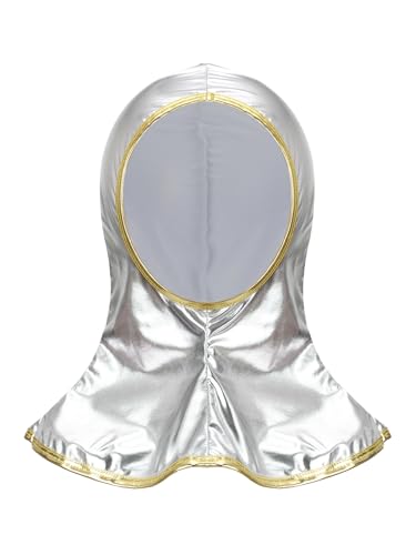 Yruioon Kinder Ritter Haube Mittelalter Kopfbedeckung Faschingsmütze Ritterhaube Kettenhaube Zubehör Fasching Karneval Kostüm Silber 134-140 Yruioon Kinder Ritter Haube Mittelalter Kopfbedeckung Faschingsmütze Ritterhaube Kettenhaube Zubehör Fasching Karneval Kostüm Silber 134-140 von Yruioon