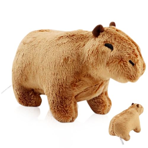 Wasserschwein Plüschtier, 30CM Stofftier Plüschpuppen Plüschtiere Ausgestopftes Tier Spielzeug Plüschfigur Kawaii Plüschkissen Stofftier Tierkissen Weiches Plüsch Spielzeug für Kinder Geschenk Wasserschwein Plüschtier, 30CM Stofftier Plüschpuppen Plüschtiere Ausgestopftes Tier Spielzeug Plüschfigur Kawaii Plüschkissen Stofftier Tierkissen Weiches Plüsch Spielzeug für Kinder Geschenk von YskerrigToy