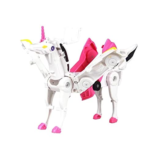 Ysoom Unicorn Roboter, Transformation Auto Roboter Spielzeug Geschenk für Kinder, Kollision Deformation Kombinierter Roboter Action Figure Roboter von Ysoom