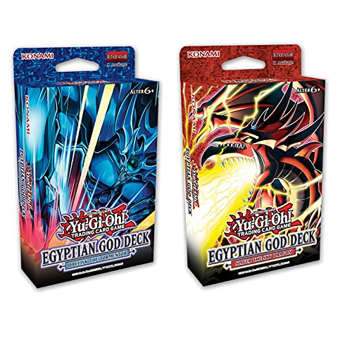 Yu-Gi-Oh! TRADING CARD GAME Ägyptisches Götter-Deck Set: Obelisk der Peiniger + Slifer der Himmelsdrache - Deutsche Ausgabe von Yu-Gi-Oh! TRADING CARD GAME