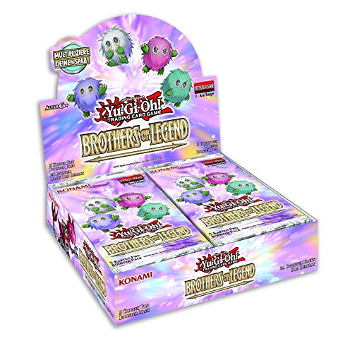 Yu-Gi-Oh! TRADING CARD GAME Battles 2021-Display Display Brothers of Legend-Deutsche Ausgabe, Mehrfarbig, Battles of Legend 2021 - Display von Yu-Gi-Oh! TRADING CARD GAME