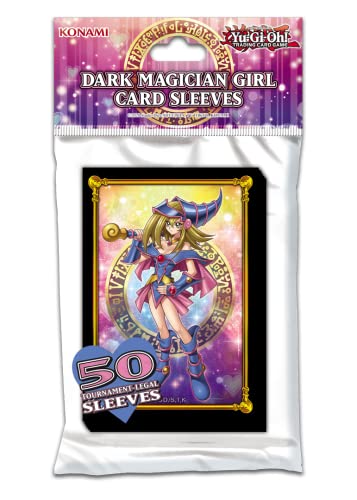Yu-Gi-Oh! TRADING CARD GAME Dark Magician Girl (Kartenhülle – 1 Deutsche Ausgabe) von YU-GI-OH!