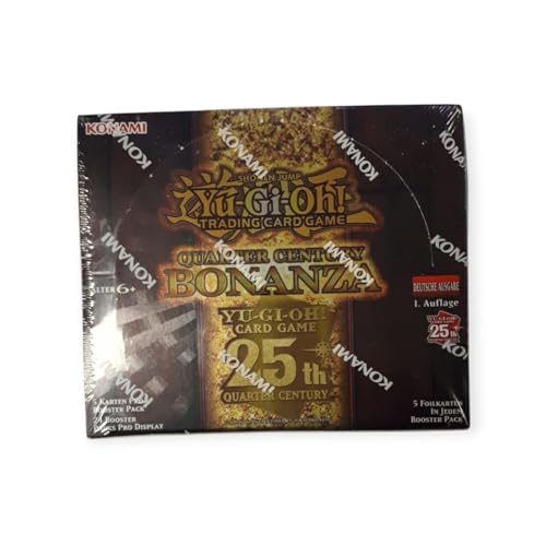 Yu-Gi-Oh! TRADING CARD GAME Quarter Century Bonanza Display Deutsche Ausgabe 1. Auflage von Yu-Gi-Oh! TRADING CARD GAME