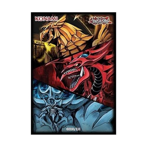 Yu-Gi-Oh! TRADING CARD GAME Slifer, Obelisk, & Ra Kartenhüllen– Deutsche Ausgabe YGO-J21Slvs von YU-GI-OH!