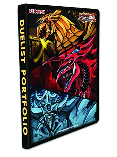 Yu-Gi-Oh! TRADING CARD GAME Slifer, Obelisk, & Ra Sammelmappe – Deutsche Ausgabe, Mehrfarbig von YU-GI-OH!