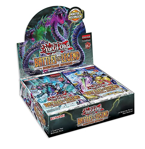 Yu-Gi-Oh! TRADING CARD GAME Battles of Legend – Monstrous Revenge Display – 1. Auflage, Deutsche Ausgabe von Yu-Gi-Oh! TRADING CARD GAME