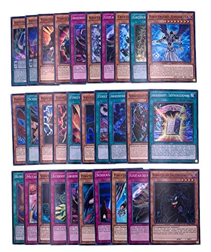 YU-GI-O 30 Yu-Gi-O Holo-Kartenpaket ohne Doppelkarten in Deutsch von Yu-Gi-Oh!