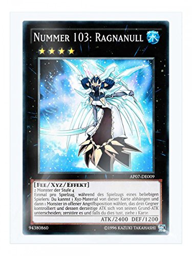 AP07-DE009 Nummer 103: Ragnanull im Set mit original Gwindi Kartenschutzhülle von Yu-Gi-Oh!