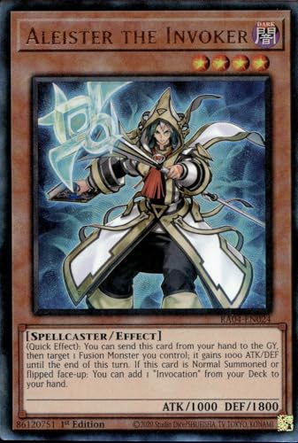 Aleister The Invoker (Alternate Art) (Ultimate Rare) – RA04-EN024 – Ultimate Rare – 1. Auflage von Yu-Gi-Oh!