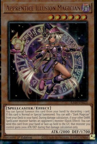 Apprentice Illusion Magician (Ultimate Rare) – RA04-EN023 – Ultimate Rare – 1. Auflage von Yu-Gi-Oh!
